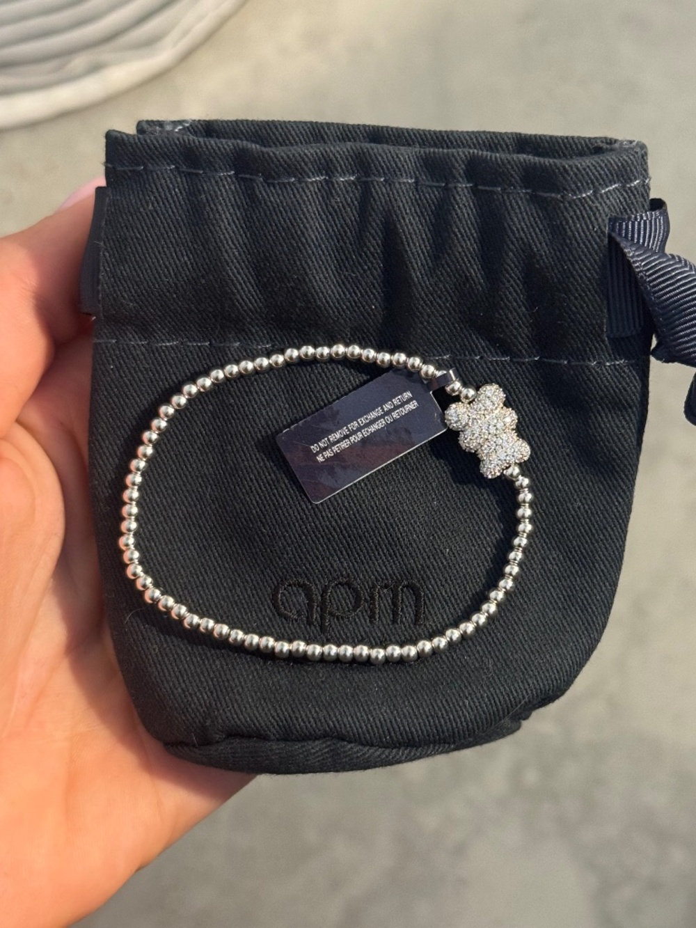 Baba Yummy Bear Bracelet with beads APM Monaco